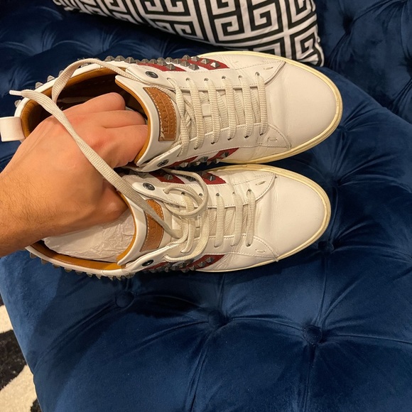 Bally Mens stud sneakers - Picture 7 of 10